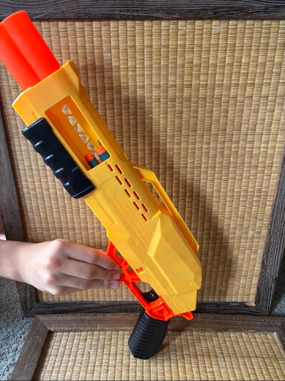 ☀️NERF: Aloha Strike Tiger DB2- Shot Gun 2 foam darts - Picture 3 of 4